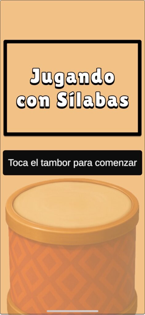 Captura de Jugando con Sílabas